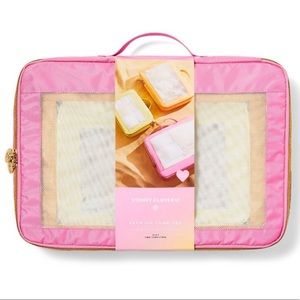 NWT Stoney Clover Lane x Target 3pc Packing Cube Set Pink/Orange/Yellow